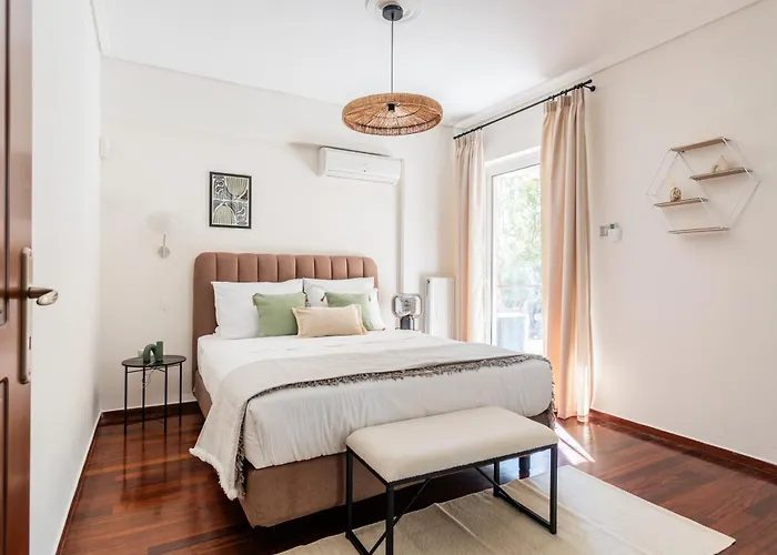 Naturally Bright 3br Flat In Marousi By Upstreet Apartamento Atenas