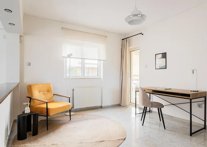 Naturally Bright 3br Flat In Marousi By Upstreet * Atenas