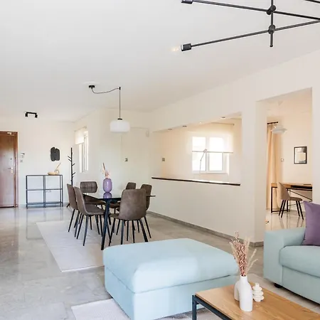 Lägenhet Naturally Bright 3br Flat In Marousi By Upstreet