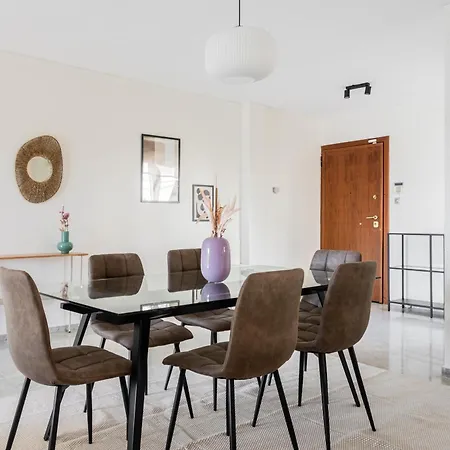 Lägenhet Naturally Bright 3br Flat In Marousi By Upstreet *
