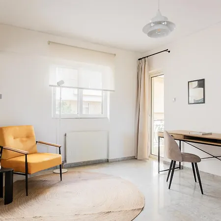 Naturally Bright 3br Flat In Marousi By Upstreet * Aten