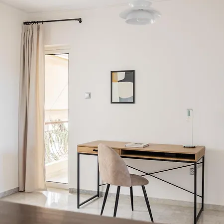 Lägenhet Naturally Bright 3br Flat In Marousi By Upstreet